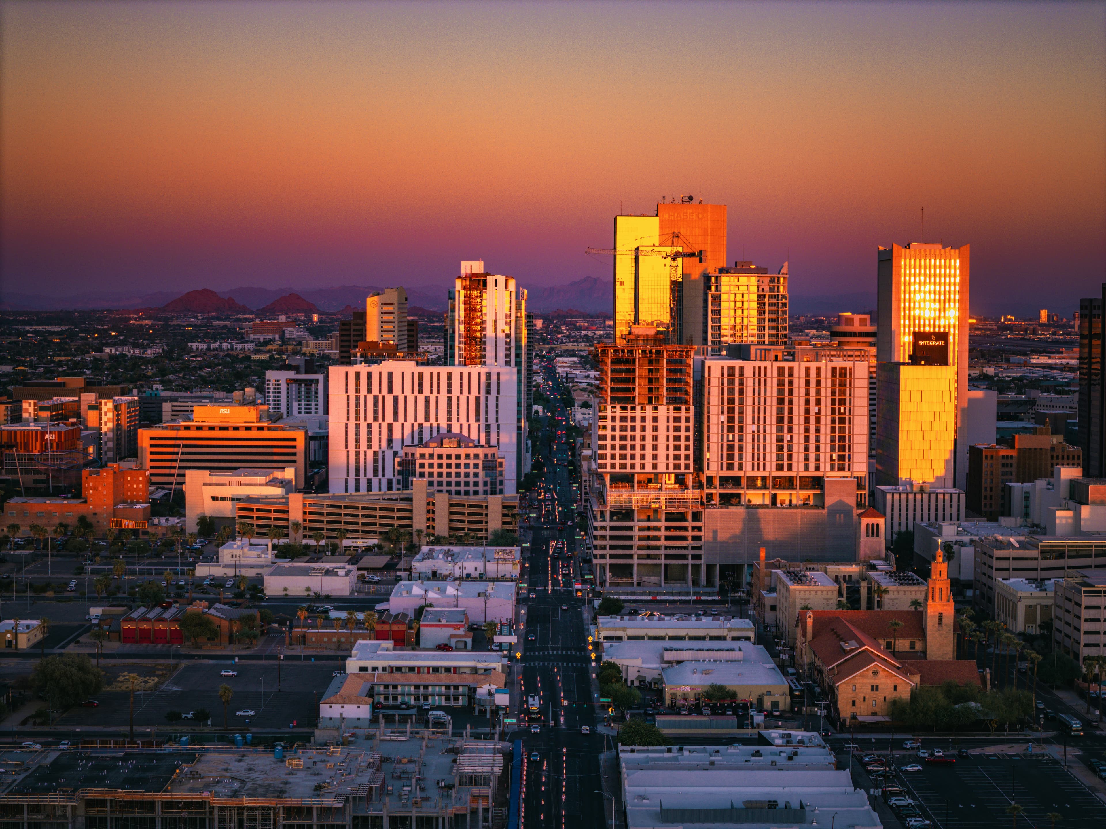 Phoenix skyline