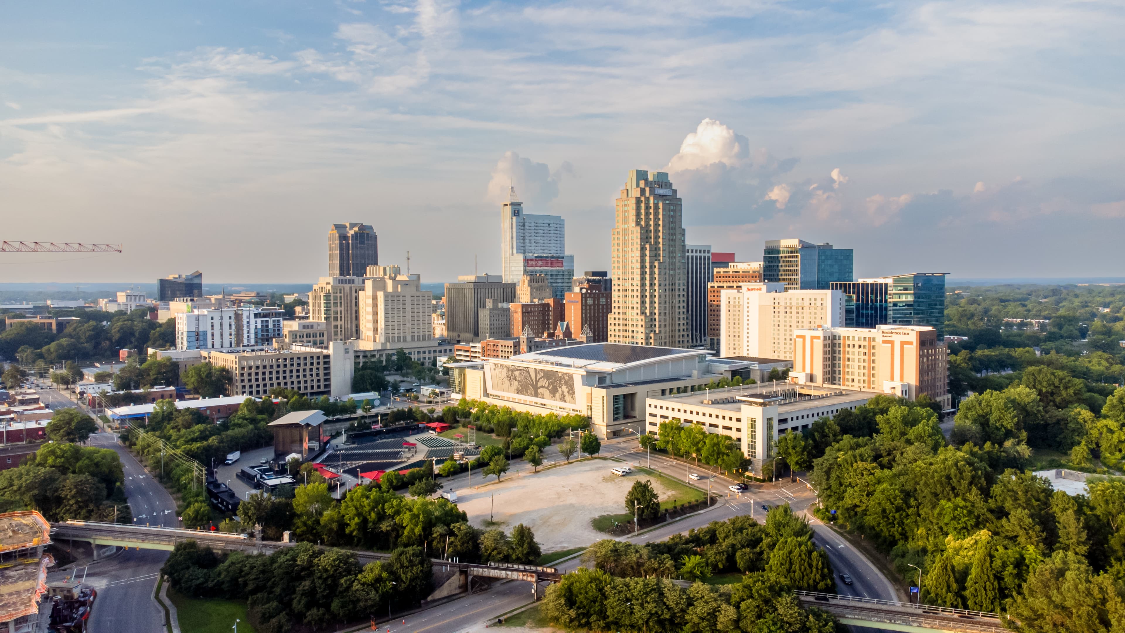 Raleigh-Durham skyline